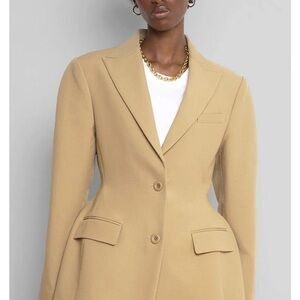 The Frankie shop COLETTE HOURGLASS BLAZER - CAMEL